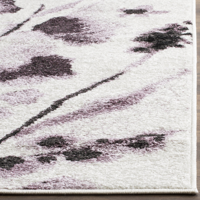 Mumbai Floral Area Rug, Rectangle 183 x 274 cm