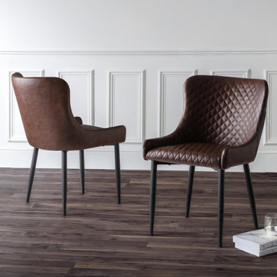 Adel Leather Dining Chairs
