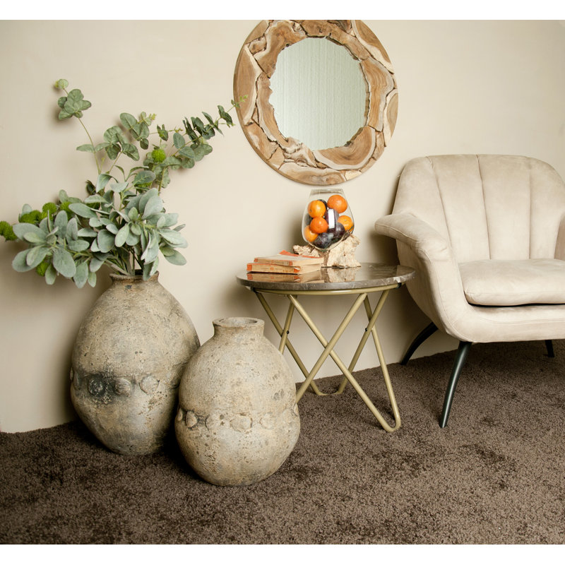 Meilani Frame End Table, Brown