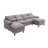 U Shaped Modular Sectional Sofa Couch-1653888504