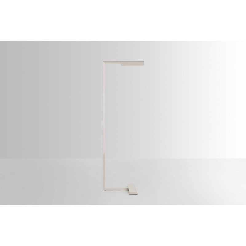 Sean Lavin Dessau Floor Lamp, Polished Nickel, 46"