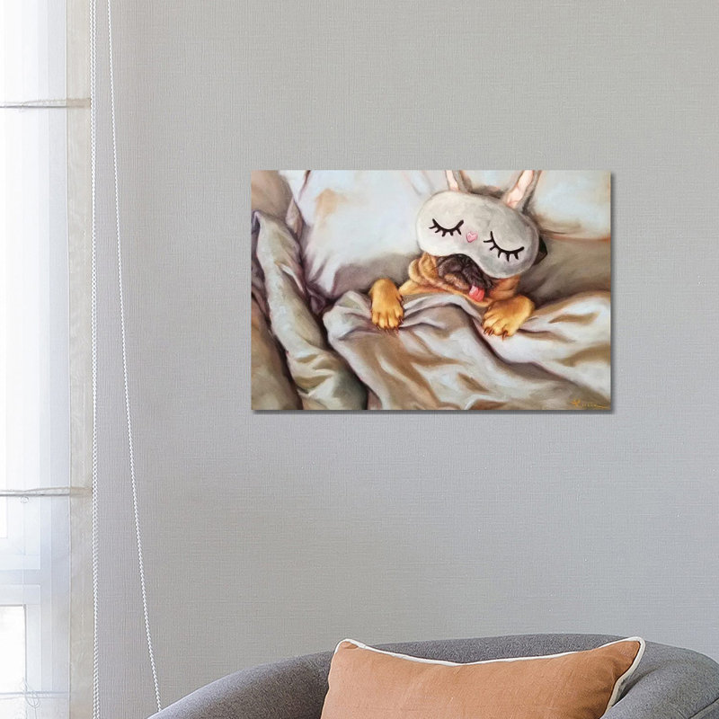 Sleeping Beauty 1 Piece Wrapped Canvas Painting, 66.04 cm H x 45.72 cm W x 1.91 cm D