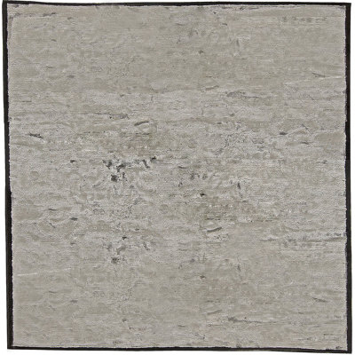 One-of-a-Kind Rectangle 7'10" X 8' New Age Wool Area Rug in Gray