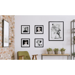 Brigitte Bardot Holding Her Camera - Print on Wood