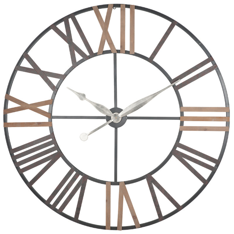 Oversized  Seal Beach 120cm Skeleton Wall Clock