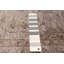 Tapis unique noué à la main gris éclatant 2 pi 5 po x 9 pi 8 po