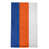 Bleu royal / orange / blanc sélectionné