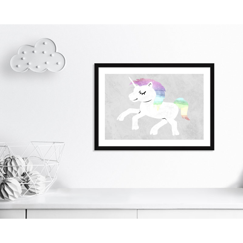 Créatures magiques 1, impression sur papier, H 26,5 po x l 36,5 po x P 0,63 po, Cadre noir