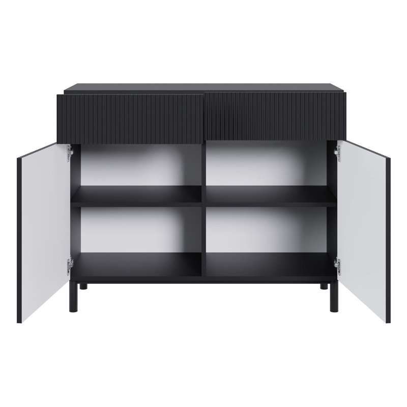 Anito 99cm Sideboard, Black