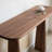 Modern style solid wood console table-559996859