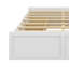 Base de lit plateforme moderne en bois, comprend 6 tiroirs de rangement pour un maximum d'espace-129205184