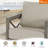 Marindo 5 Person Aluminum Patio Conversation Set With Swivel Lounge Chairs And Sunbrella® Cushions