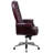 Crafton High Back Traditional Tufted 29" Leather Swivel Executive Chair-30609280
