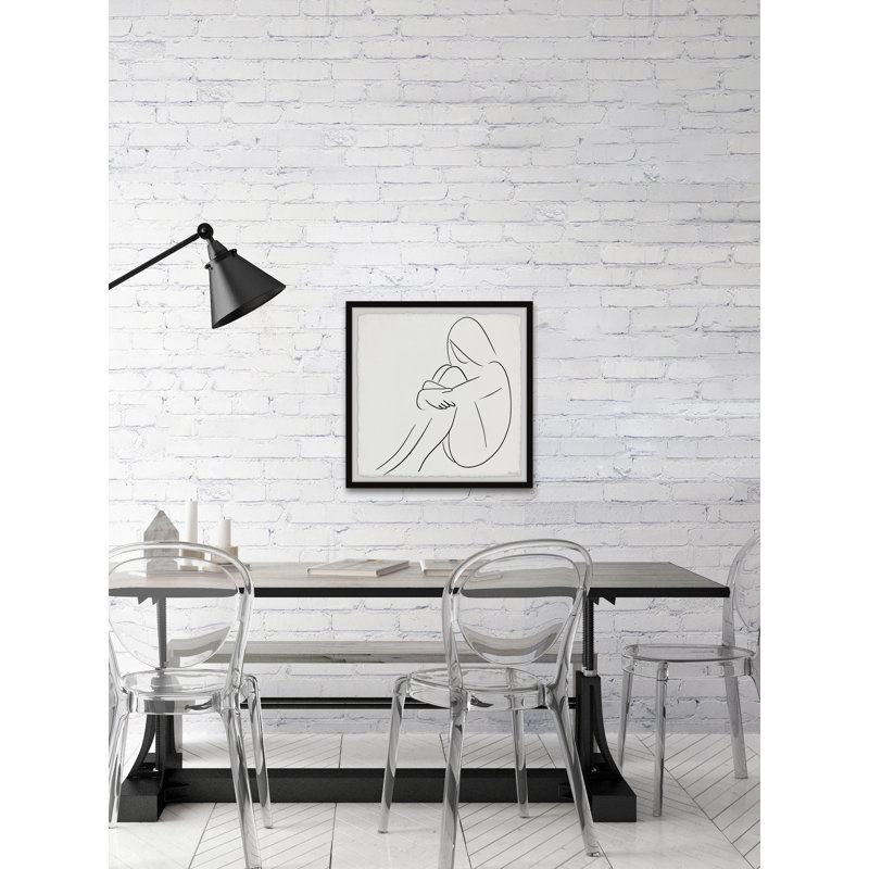 Brokenhearted - Single Picture Frame Painting, 51 cm H x 51 cm W