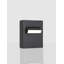 Black Integrated LED Outdoor Flush Mount