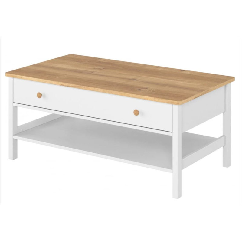 Olton Four Leg Coffee Table with Storage