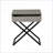 Koda 23” Taupe Wooden Nightstand with Glass Top &amp; Drawer-1917424178