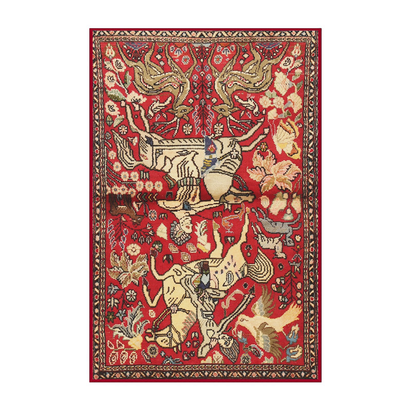 Tapis rouge, Rectangle 5 pi x 7 pi