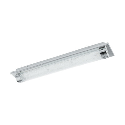 Obadiah Glass and Crystal LED Flush Mount