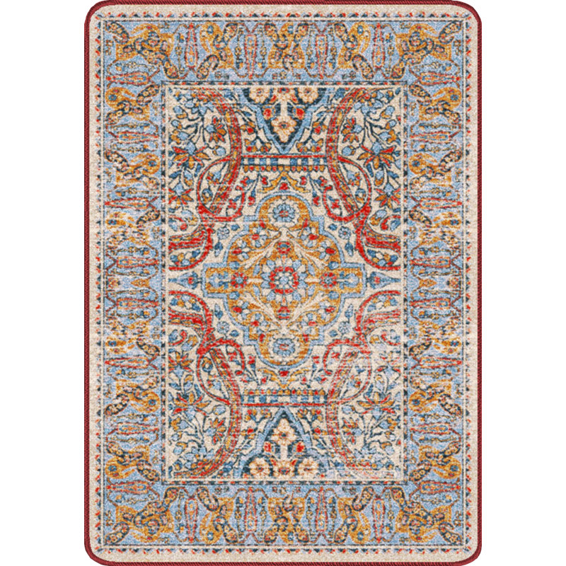 Miltiadis Premium EnduraStran Nylon Distressed Area Rug, Rectangle 2'8" x 3"11"