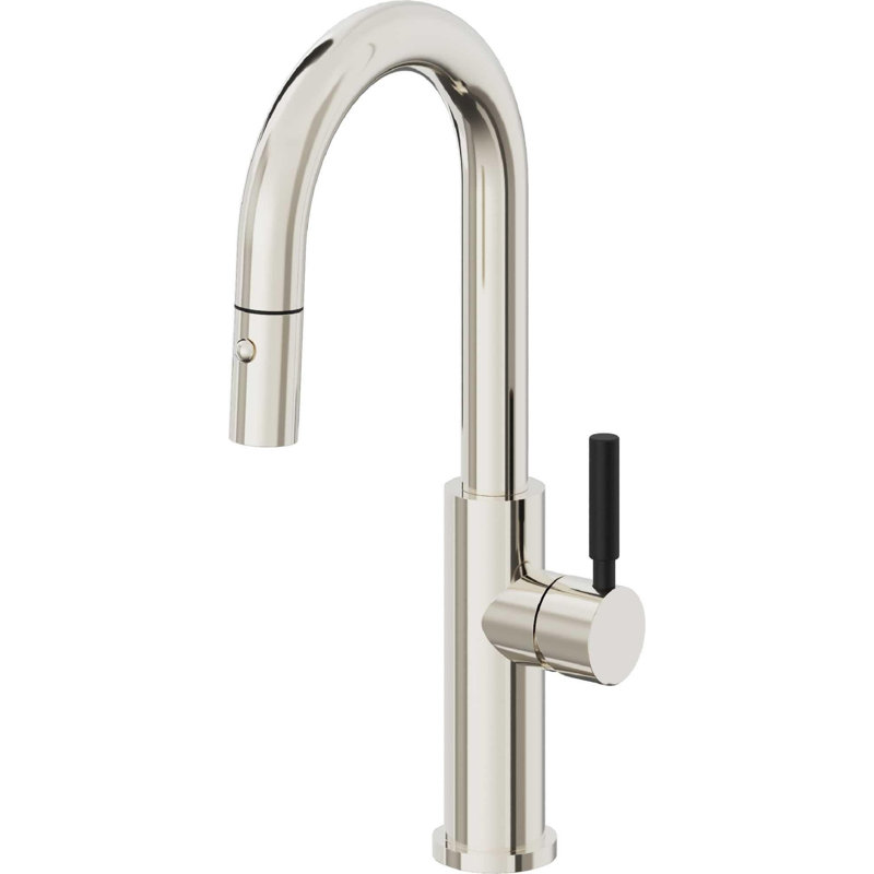 Corsano Kitchen Faucet, Polished Nickel