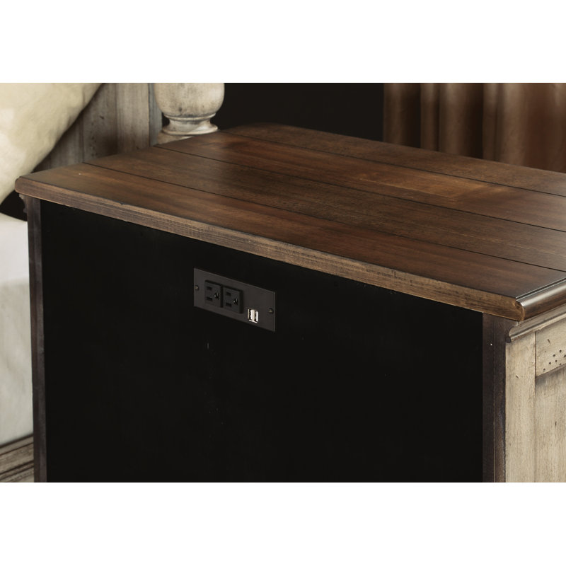 Secor 30'' W Solid Wood Nightstand