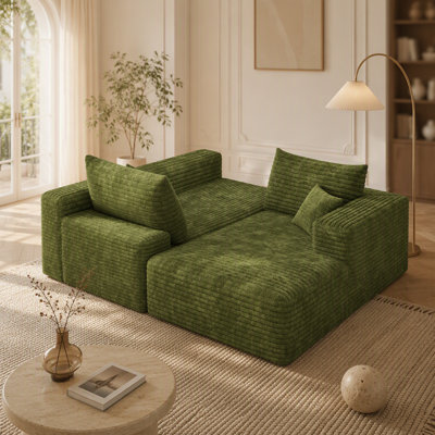 Cloud Sectional Sofa, No-Assembly Required