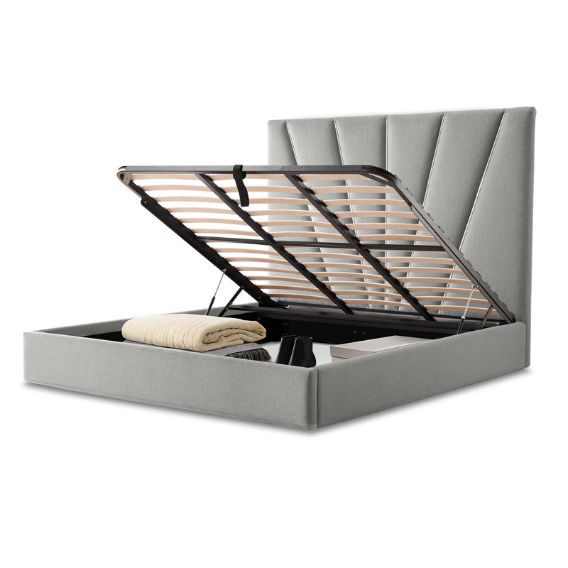 Rose Velvet Bed, Queen