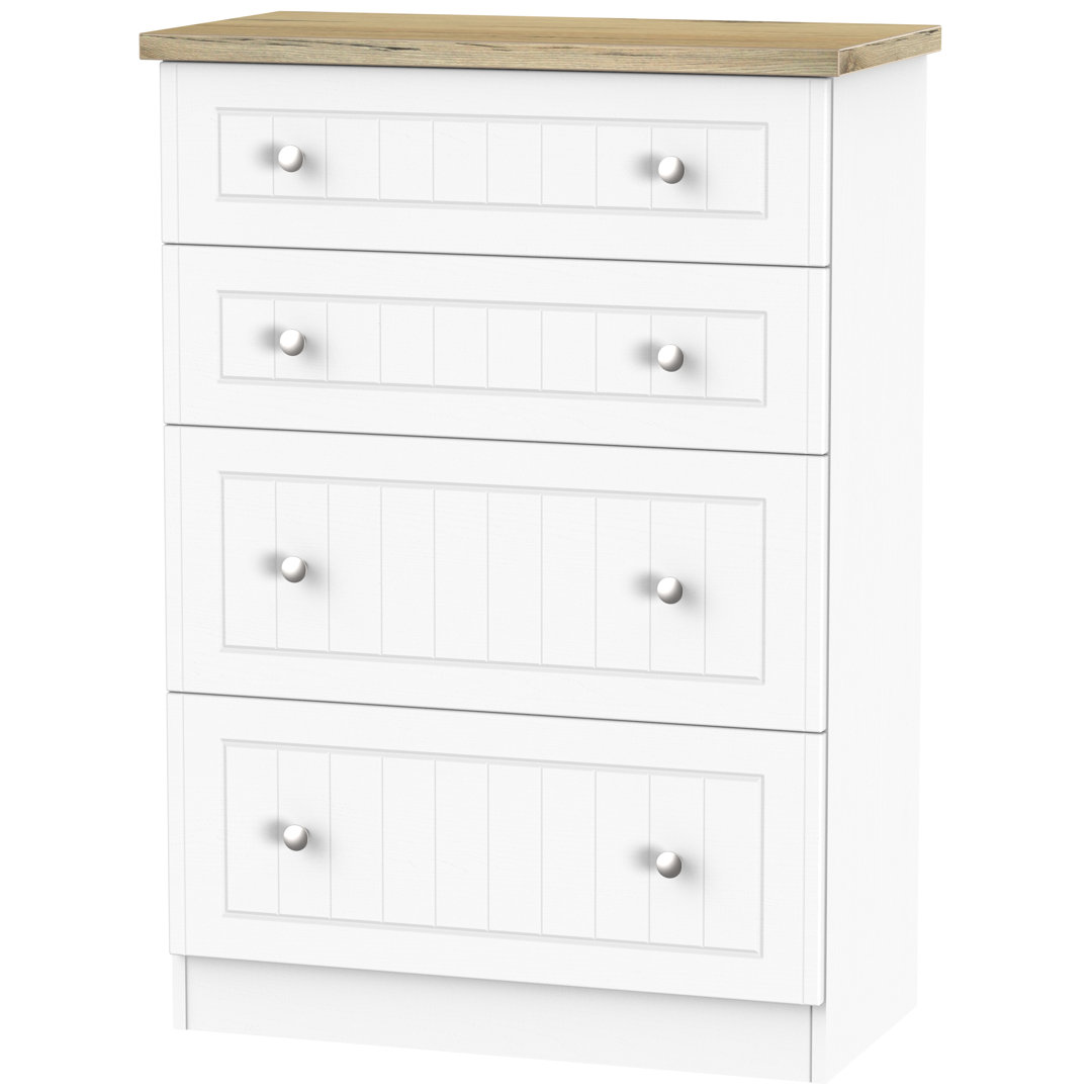 Fully Assembled Rosio 4 Drawer Chest