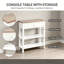 76 cm W Console Table