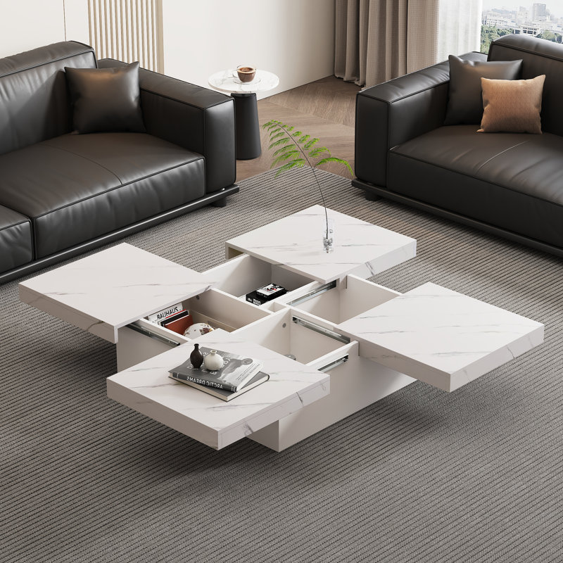 Deanjelo Solid Coffee Table with Storage