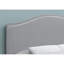 Lit, tête de lit seulement, lit double, chambre à coucher, revêtement, aspect cuir, transitionnel-629104212-629104211