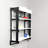 Multi-Functional Murphy Wall Table with Bookshelf – Space-Saving Foldable Table for Small Spaces, Tiny Homes & Caravans-88780596