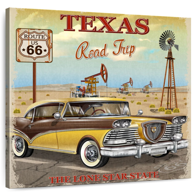 Nicci Texas Road Trip, H 10 po x l 10 po