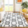 Machine Washable Indoor/Outdoor Skiljo ACN2344 Geometric Rug