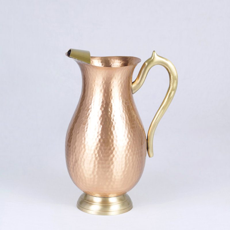 Elcobre Premium Pure Copper Maharani Jug - 2L