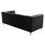 Canapé en velours de luxe 86 po, assemblé -291252972