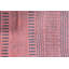 Tapis rouge en coton tissé à plat à la main Strattenburg-553100945