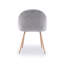 Sweeney 50.79cm H Velvet Upholstered Wingback Dining Chair-1917589657