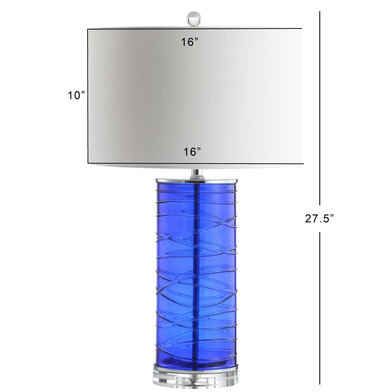 Coughlin Table Lamp, Cobalt