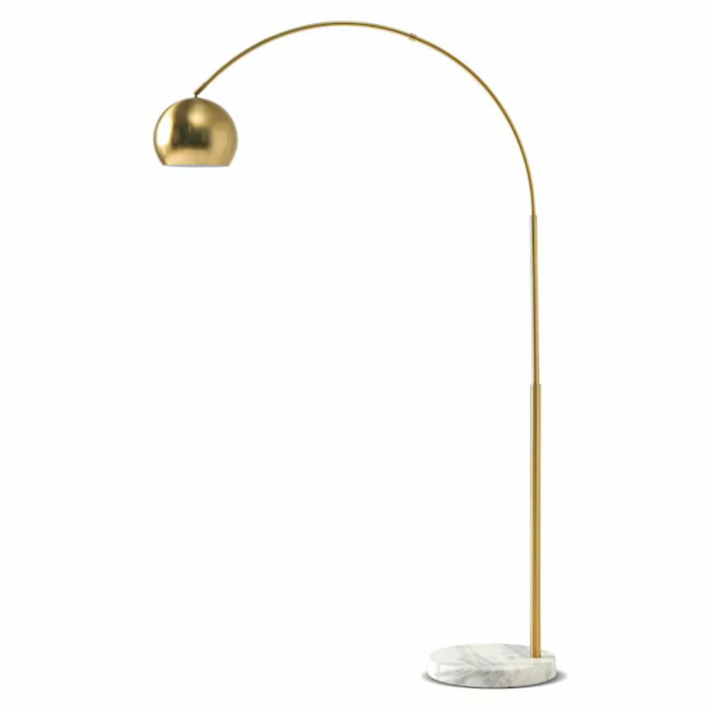 Flos Modern Gold Arc Floor Lamp
