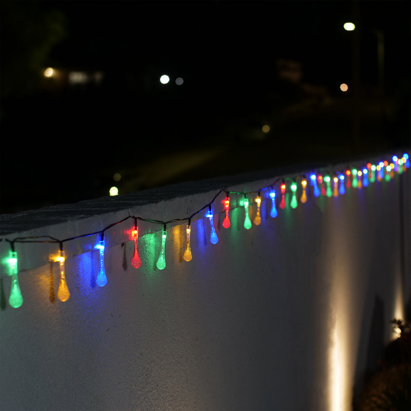 Vierra Outdoor 20 - Bulb 19'' Solar Powered Rope String Light
