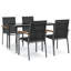Bickel 4 - Person Patio Dining Set with Rectangular Table-1392660057