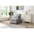 Folding Ottoman Sofa Bed Gray-1577161698
