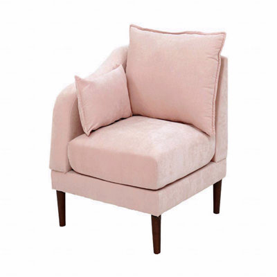 Chaise d'appoint avec accoudoirs - Magnifique coussin de chaise rembourré en tissu Lafay / Raf One Morgan