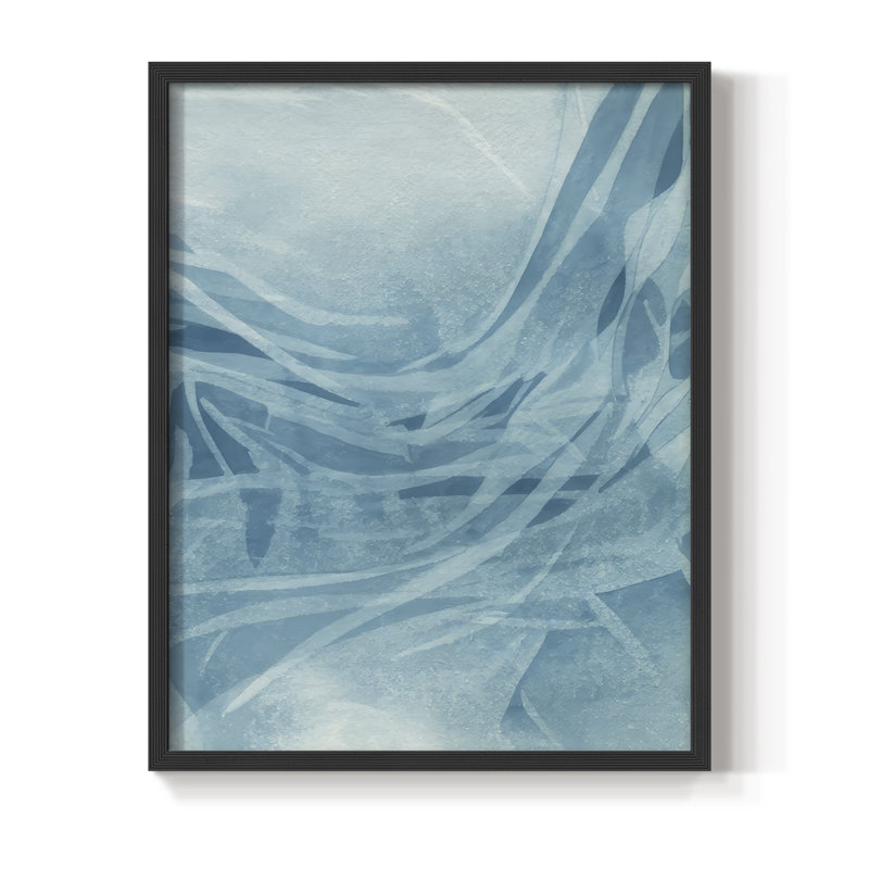 Marine Reflections II, reproduction encadrée - bois massif, Noir, noir, noir, noir, H 21 po x l 17 po