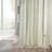 Evgheni Solid Heavy Faux Linen Curtains for Bedroom Grommet Light Filtering Semi-Sheer Curtain Single Panel-1535850042-1535850038