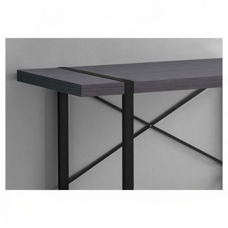 Bureau d'ordinateur personnel, Gris / Noir