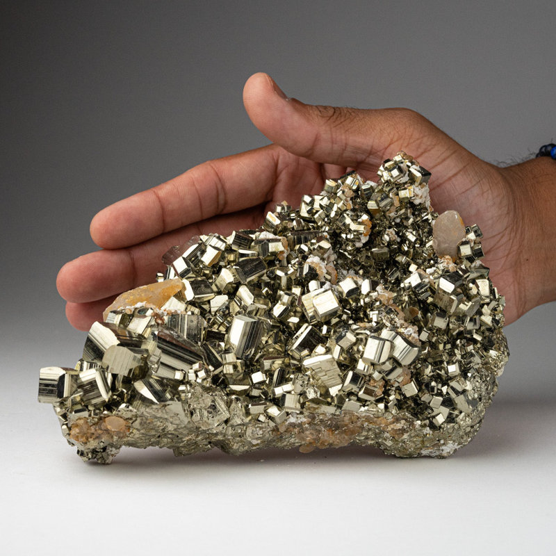 Genuine Pyrite Cluster