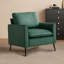 Fauteuil d'appoint en similicuir, fauteuil Clue-2132189740